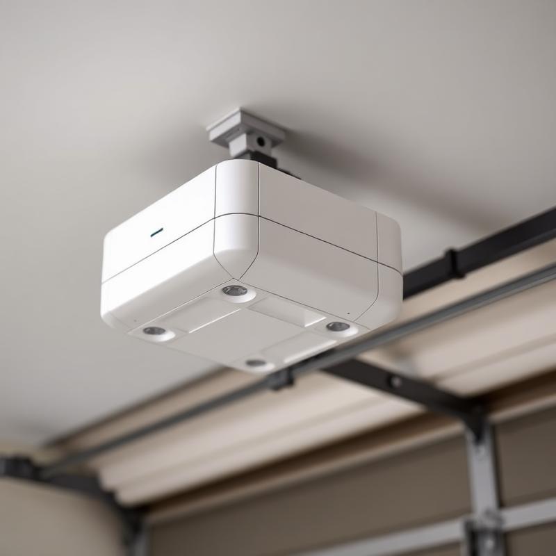 Smart garage door opener with WiFi hub - modern technology for connected homes